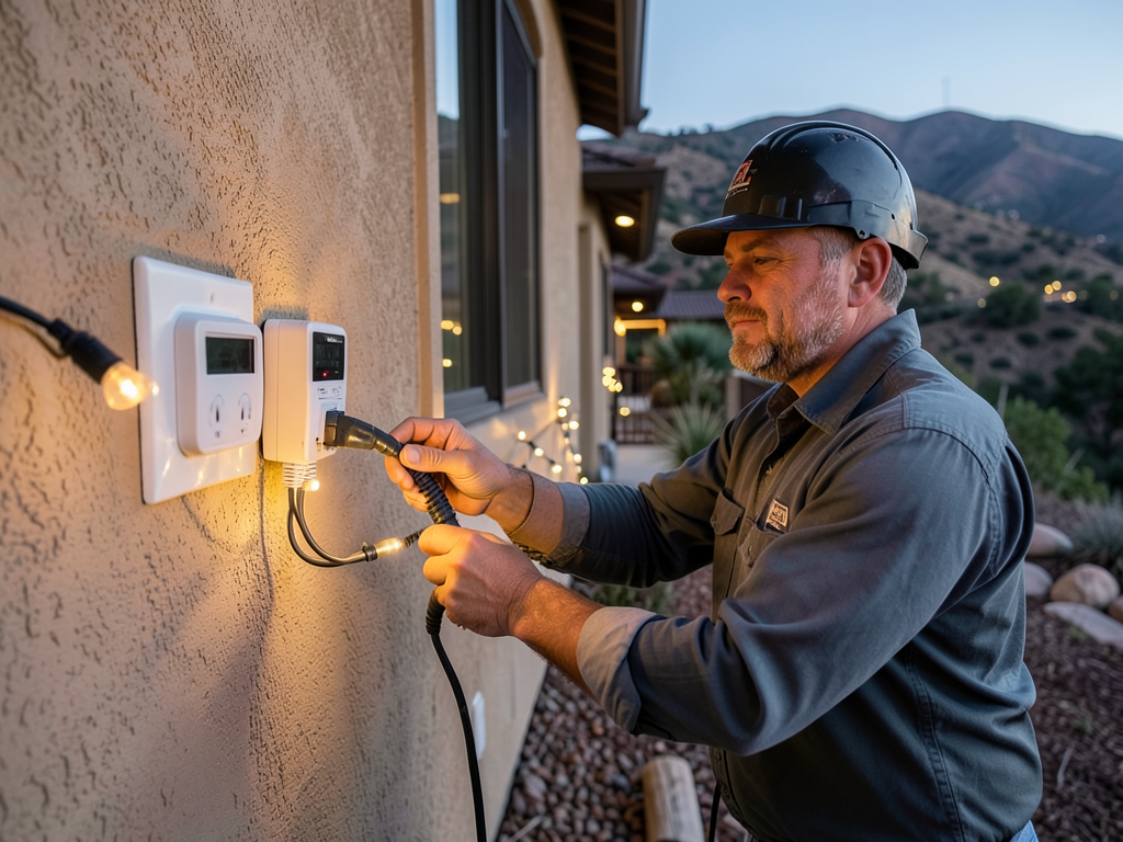 Electrical safety tips for your first Porter Ranch holiday light display