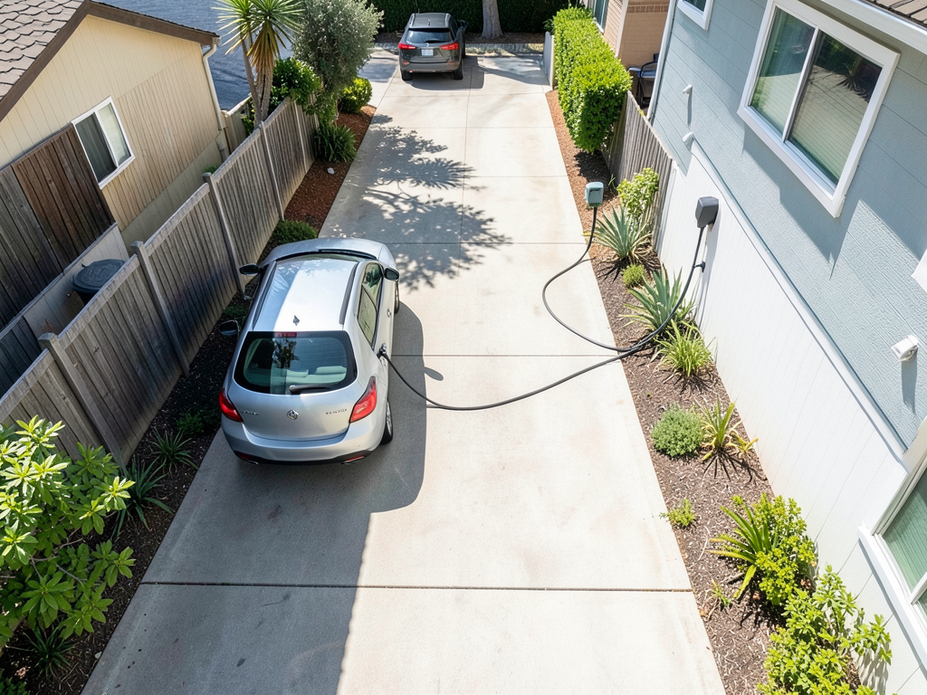 Finding the best location for your EV charger in a tight West Los Angeles driveway