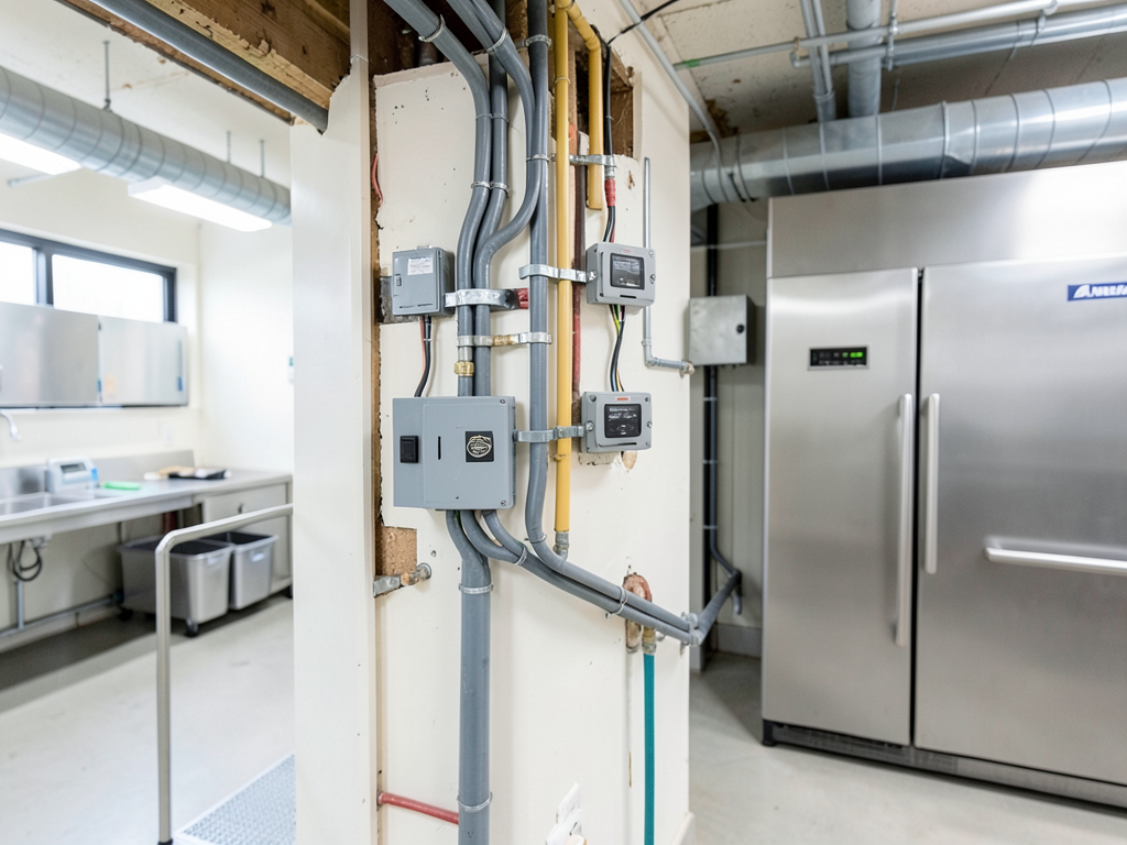 How to plan the electrical layout for a high-end restaurant in Sawtelle