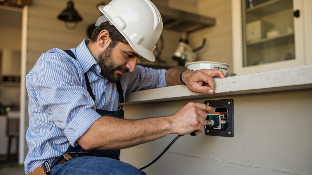 How to plan the electrical layout for a profession