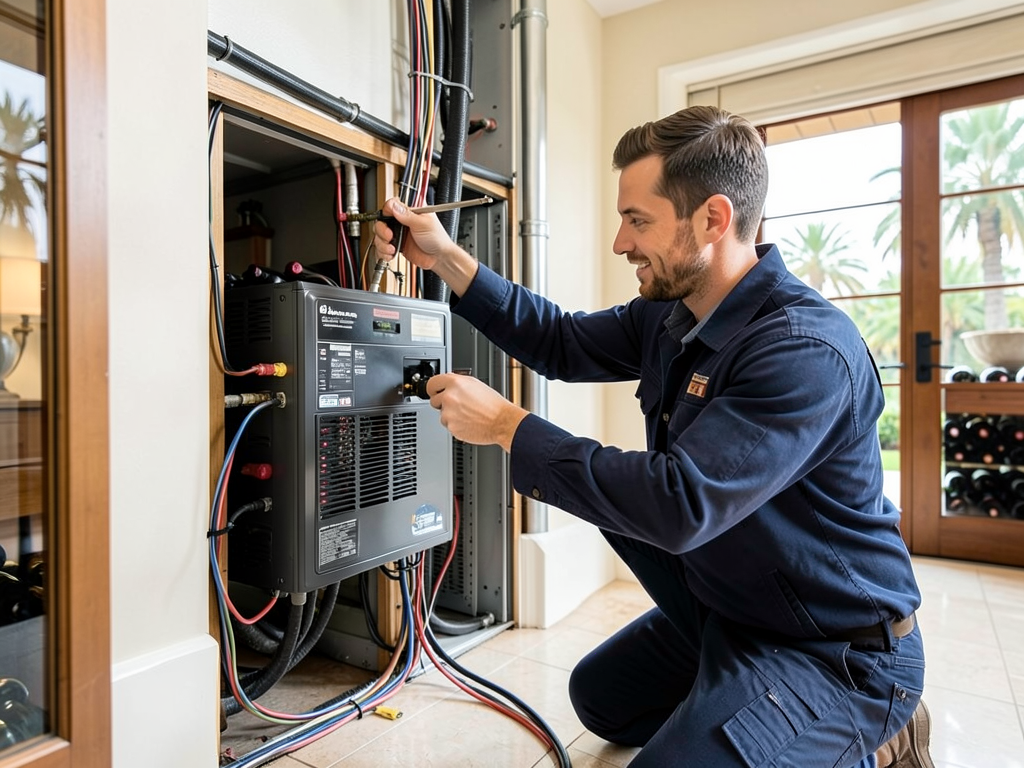 How to power a climate controlled wine cellar in y