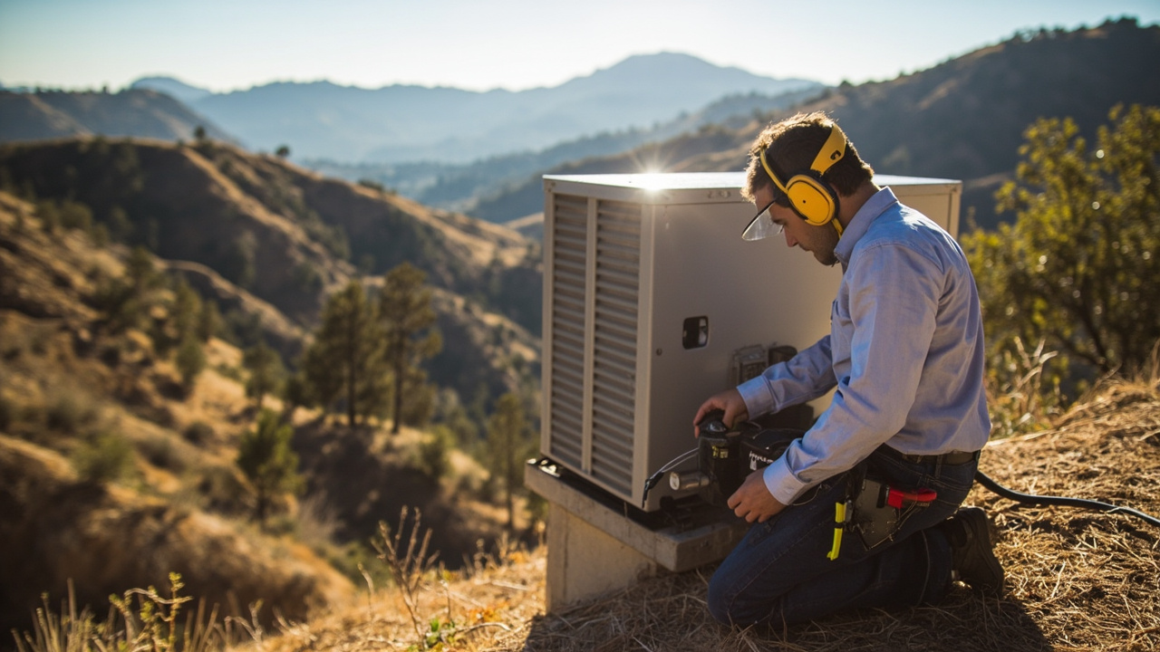 Installing a backup generator for your Hollywood Hills home before the next outage