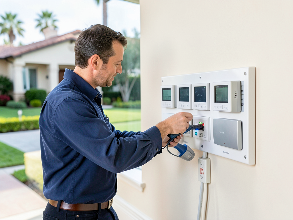 Smart home automation and lutron lighting installe