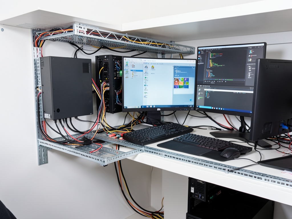 The best way to eliminate cable clutter and power surges in your Century City home office